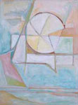 Geometric Abstract Art: Pastel Colors